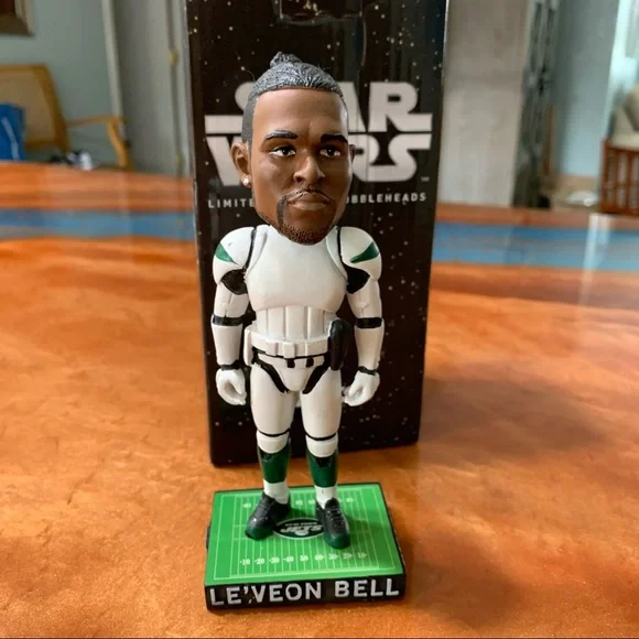 NFL Toys Star Wars Nfl Bobblehead New York Jets Leveon Bell